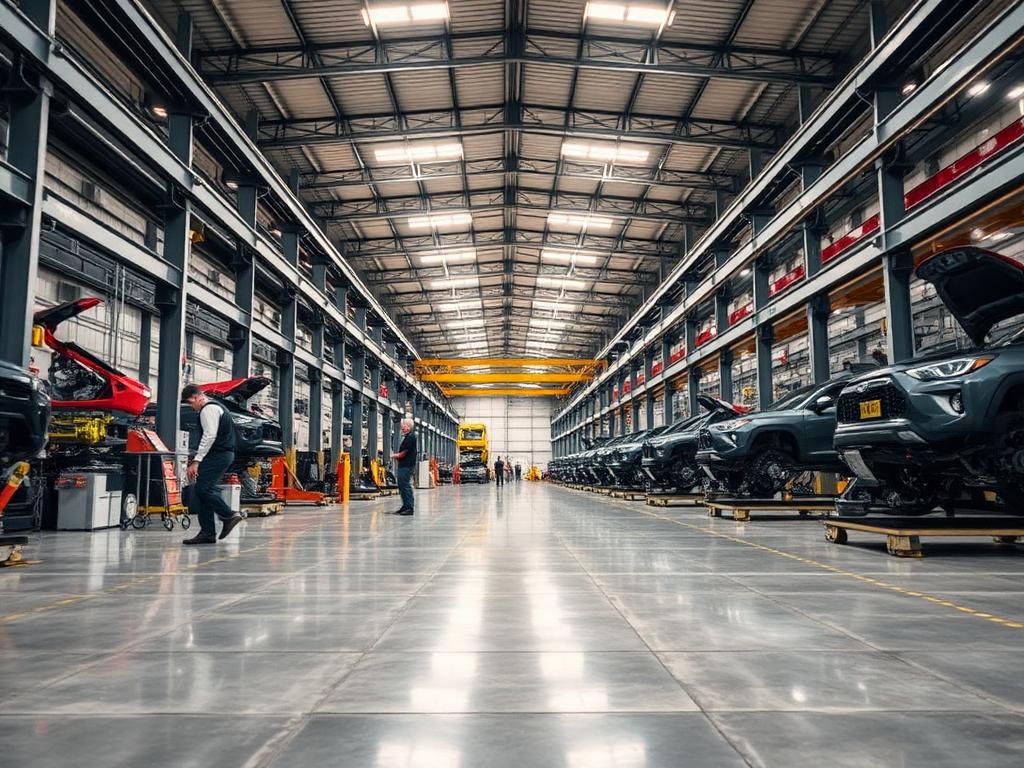 Hală producție — Hala Producție Auto-Comp